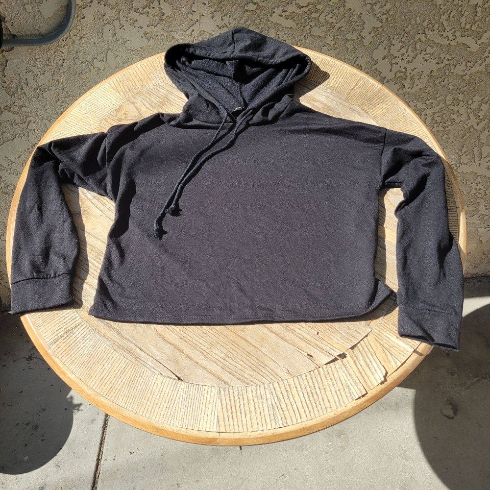 Crop top hoodie